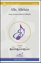 Alle, Alleluia SSA choral sheet music cover